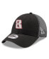 Фото #1 товара Men's Black Kyle Busch 9FORTY Adjustable Trucker Hat