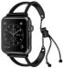 Фото #3 товара Adjustable steel pull for Apple Watch - Black 38/40/41 mm