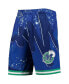 Фото #2 товара Men's Blue Dallas Mavericks Hardwood Classics 1998 Hyper Hoops Swingman Shorts