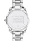 Фото #3 товара Women’s Preston Stainless Steel Bracelet Tea Rose Watch 36mm