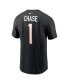 Фото #4 товара Men's Ja'Marr Chase Black Cincinnati Bengals Player Name and Number T-shirt