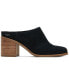 Women's Evelyn Stacked-Heel Mules