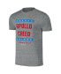 ფოტო #2 პროდუქტის Men's Heather Gray Rocky Apollo Creed Master of Disaster T-Shirt