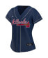 Фото #3 товара Women's Navy Atlanta Braves Alternate Replica Team Jersey