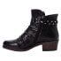 Фото #4 товара Propet Roxie Zippered Booties Womens Black Casual Boots WFX135LBLK