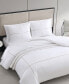 Фото #6 товара Zig Zag Cotton Sateen Duvet Cover Set, Queen