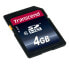 Фото #8 товара Transcend SD Card SDXC/SDHC Class 10 4GB - 4 GB - SDHC - Class 10 - NAND - 30 MB/s - Black