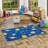 Фото #3 товара Kinder Spiel Teppich Weltall Blau