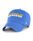 Men's '47 Powder Blue Los Angeles Chargers Clean Up Script Adjustable Hat