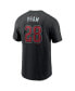 Men's Tommy Pham Black Arizona Diamondbacks 2024 Fuse Name and Number T-shirt