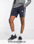 Фото #1 товара adidas Sportswear essentials 3 stripes shorts in navy and white