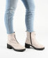 ფოტო #10 პროდუქტის Women's Norrah Zip Up Moto Booties