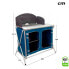 AKTIVE Camping Folding Kitchen With Windshield