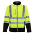 Big & Tall High Visibility Softshell Safety Jacket with Reflective Tape