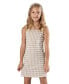 ფოტო #5 პროდუქტის Big Girls Varsity Cardigan and Matching Dress, 3 Piece