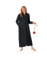 ფოტო #1 პროდუქტის Plus Size Plush Zip-Front Robe