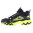 Фото #8 товара Fila Oakmont TR Mid 1JM01276-007 Mens Black Leather Athletic Hiking Shoes 10.5