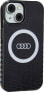 Фото #6 товара Audi Audi IML Big Logo MagSafe Case iPhone 15 / 14 / 13 6.1" czarny/black hardcase AU-IMLMIP15-Q5/D2-BK