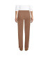 Фото #2 товара Petite Starfish Mid Rise Straight Leg Elastic Waist Pull On Pants