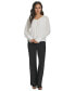 ფოტო #4 პროდუქტის Women's Long-Sleeve V-Neck Blouse