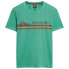 SUPERDRY Outdoor Stripe Graphic short sleeve T-shirt Cool Green Marl, M - фото #1