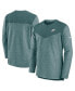 Men's Midnight Green Philadelphia Eagles Sideline Lockup Performance Quarter-Zip Jacket