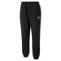 Фото #1 товара Puma Classics Small Logo Sweatpants Mens Black Casual Athletic Bottoms 53559701