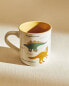 Children’s dinosaur ceramic mug