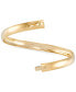 ფოტო #3 პროდუქტის High Polished Round Flexible Bangle Bracelet in 10k Gold