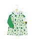 ფოტო #2 პროდუქტის Baby Girls Cotton Dress and Cardigan Set, Shamrocks