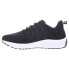 Propet Tour Knit Lace Up Mens Black Sneakers Casual Shoes MAA252MBLK