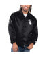 ფოტო #1 პროდუქტის Men's Brown San Diego Padres Option Route Satin Full-Snap Jacket