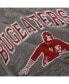 Фото #3 товара Men's Heather Gray Nebraska Huskers Vintage-Inspired Bugeaters Tri-Blend T-shirt