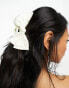 True Decadence bow hair claw in cream