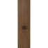 Консоль Натуральный Каленое стекло древесина ели 120 x 33 x 75 cm