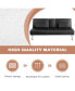 Convertible Folding Futon Sofa Bed Leather - фото #6