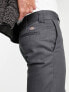 Фото #7 товара Dickies 873 work trousers in grey slim straight fit - GREY