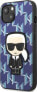 Karl Lagerfeld Etui Karl Lagerfeld KLHCP13MPMNIKBL Apple iPhone 13 hardcase niebieski/blue Monogram Ikonik Patch