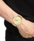ფოტო #4 პროდუქტის Men's Le Croc Gold-Tone Bracelet Watch 43mm