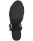 ფოტო #8 პროდუქტის Women's Townsonn Memory Foam Block Heel Dress Sandals, Created for Macy's