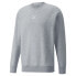 Фото #3 товара Puma Classics Relaxed Crew Fl Mens Grey Casual Tops 533560-04