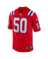 Фото #3 товара Men's Mike Vrabel Red New England Patriots Retired Player Alternate Game Jersey