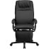 Фото #3 товара High Back Black Leather Executive Reclining Swivel Chair With Arms