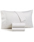 Фото #1 товара CLOSEOUT! 550 Thread Count Printed Cotton 4-Pc. Sheet Set, California King, Created for Macy's