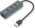 HUB USB I-TEC 4x USB-A 3.0 (U3HUBMETAL403)