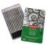 Фото #1 товара DERWENT Metallic Box Graduation 5H-6B Graphite Pencil 12 Units