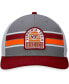 ფოტო #2 პროდუქტის Men's Gray, Maroon Virginia Tech Hokies Aurora Trucker Adjustable Hat