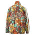 Фото #4 товара Puma Liberty X Floral Woven Full Zip Jacket Womens Multi Casual Athletic Outerwe