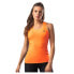 SIROKO Volcano sleeveless T-shirt Tangerine / Midnight Black, L - фото #2