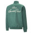Фото #2 товара Puma Mmq Harrington Full Zip Jacket Mens Green Casual Athletic Outerwear 5379933
